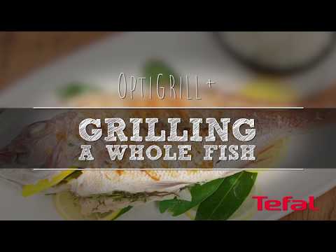 Elektrinė kepsninė Tefal OptiGrill+ + Vaflių plokščių rinkinys GC716D12 video