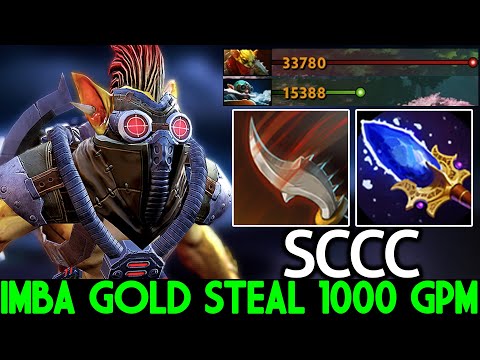 SCCC [Bounty Hunter] Imba Gold Steal with Scepter New Meta Carry Dota 2