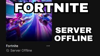 Fortnite Server Offline Fix