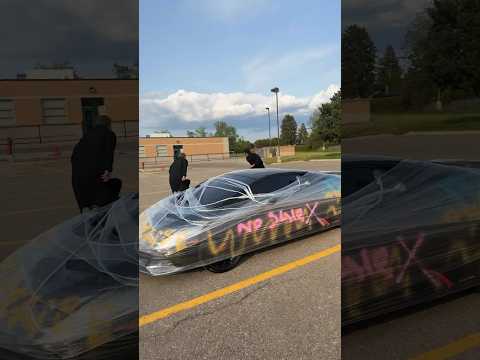 Someone ruined my Lamborghini!