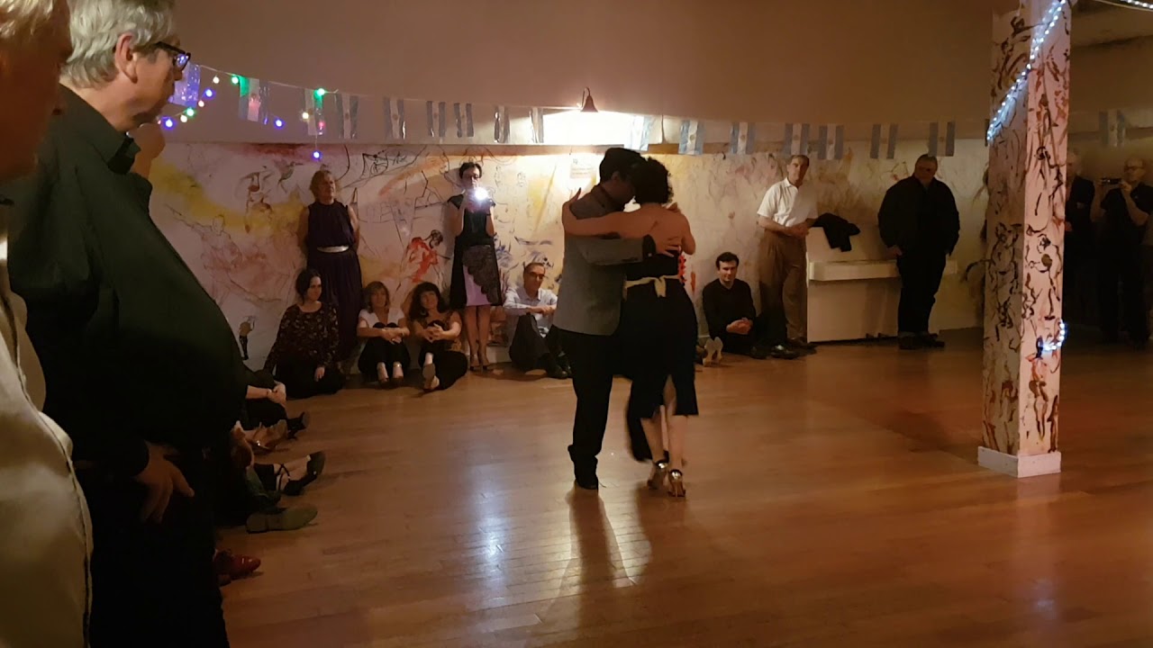 Paola Aguilera & Leonardo Auza  @ Fuego de Tango _ La Tanguedia de Paris  _  DJ Miguel Gabis