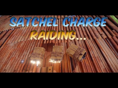 Rust: Satchel Charge Raiding the Comrade
