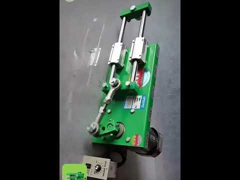 Simple reciprocating mechanism, driven by motor