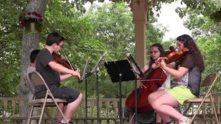 Blue Lake Suzuki Strings Family Camp - Chamber Music - Prokofieff's March - 06-21-14