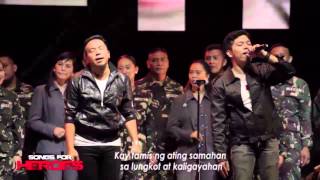 Salamat - The Dawn (AFP Chorale, PNP Chorale &amp; OPM rock icons&#39; performance on Songs For Heroes 1)