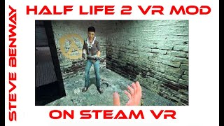Half Life 2 VR Mod on PC / Steam VR using airlinked Quest 2 headset