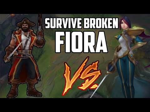 How To Play The Lane vs Fiora (Learning Gangplank 2/4)