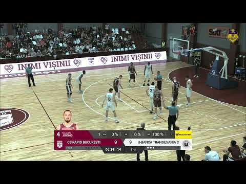 LNBM MOZZART 2022-2023: Rapid București - U-BT Cluj-Napoca (SEMIFINALS, Game 4)