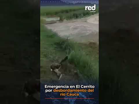 Emergencia en El Cerrito por desbordamiento del río Cauca