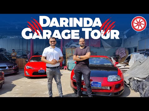 Darinda Garage Tour with Taha Ansari | PakWheels