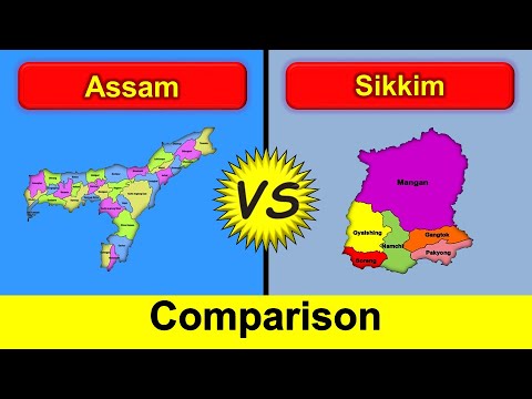 Assam Vs Sikkim -Full State Comparison 2025 |  Sikkim Vs Assam  State Comparison