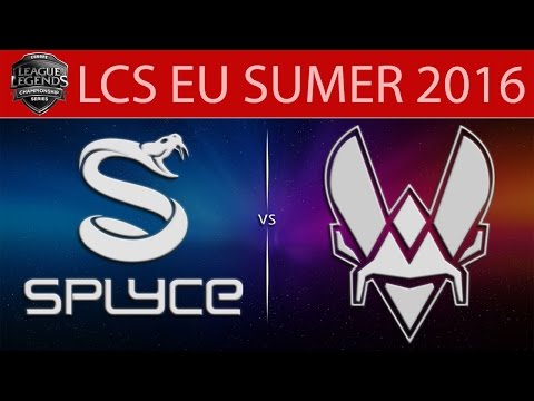 [LoL VODs] SPY vs VIT Game 1 | LCS EU Summer 2016 (02.06.2016) - Splyce vs Team Vitality