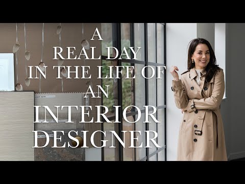 My REAL day in the life as an Interior designer - YouTube
