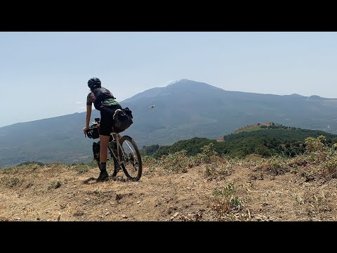 South of Italy by bike - solo female cycling Sicily