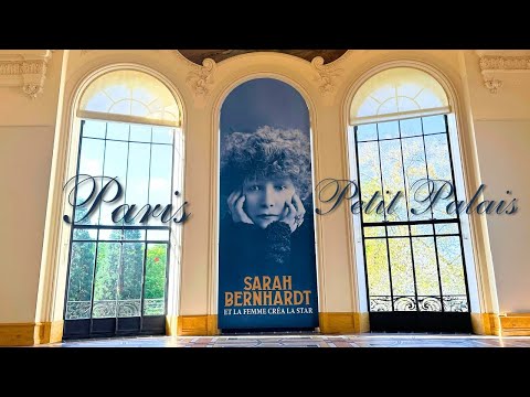 [Passeio por Paris 🇫🇷] Um dia fascinante no Museu Petit Palais onde você poderá ver a exposição da primeira superestrela global "Sarah Bernhardt" ✨🎭✨