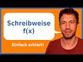 Functions And The Notation F X Determining Function Values ​​ Simply Explained Mr Locher