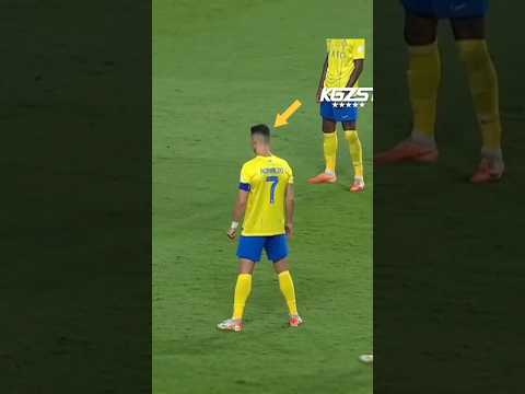 Ronaldo new free kick technique 😯