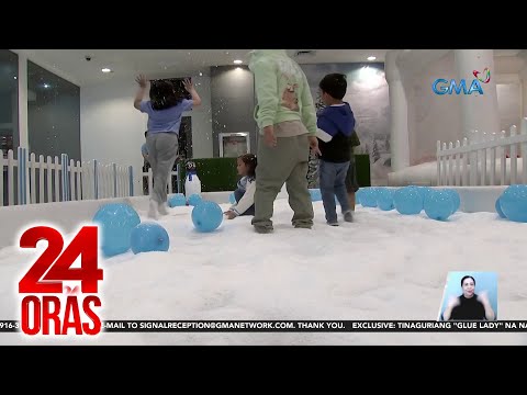 Giant snow globe, eco-friendly ice skating rink atbp atraksyon, mae-enjoy sa isang mall… 24 Oras