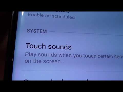 Samsung Galaxy S8: How to Enable / Disable Touch Sound