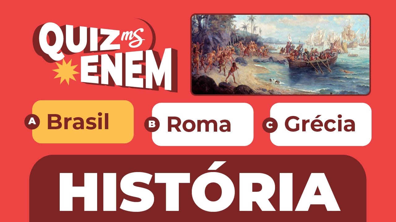 Treinando Questões | História | QUIZ ENEM | Me Salva! ENEM