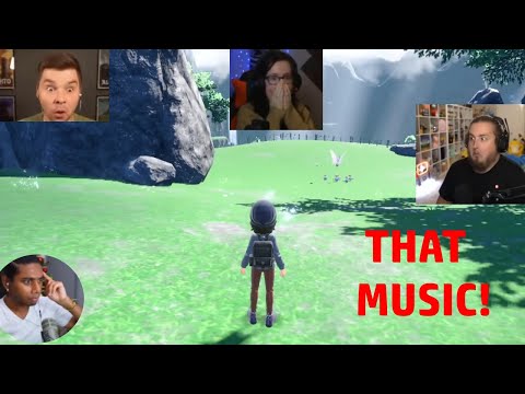 Poketubers React to Entering Area Zero for the first time in Pokemon Scarlet and Violet!
