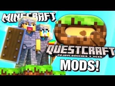 H ngamers - HOW TO INSTALL WORKING MODS QUESTCRAFT | MINECRAFT VR