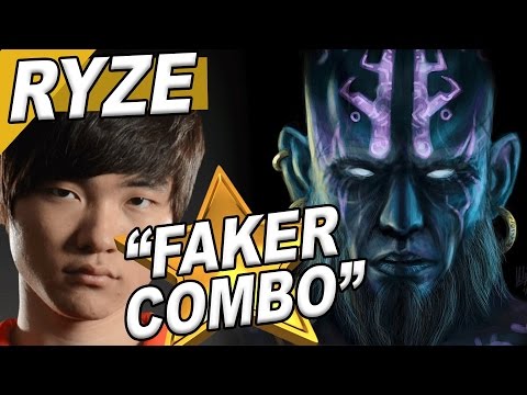Faker Stream | Faker Ryze Solo Mid #9