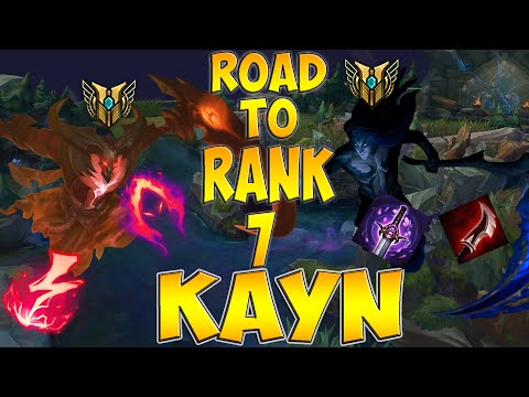 🔥 ROAD TO MASTERY 7 KAYN 🔥 (league of legends montage)