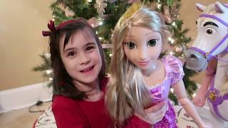 Playdate Rapunzel Doll & My Size Maximus Horse Toy REVIEW | Christmas Toy Ideas