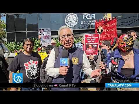 Video: Sindicato Mexicano de Electricistas, acusa a la FGR de encubrimiento