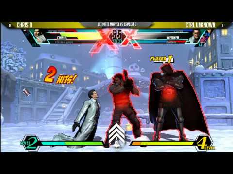 Chris D Vs. CTRL Unknown - Xanadu Games Monthly - UMVC3 - 4/27/2014 - @airjuggle