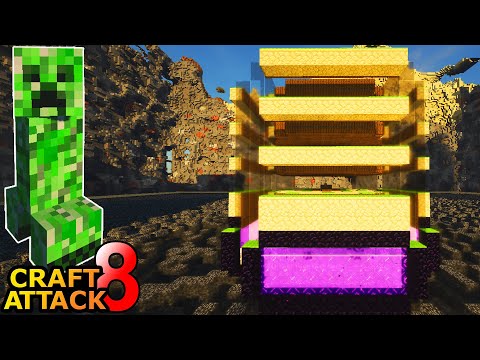 First Creeper Farm module complete! Functional test & more! - Minecraft Craft Attack 8 #191