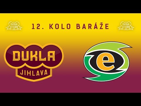 12. kolo baráže (22.4.2018) HC Dukla Jihlava - HC Energie Karlovy Vary