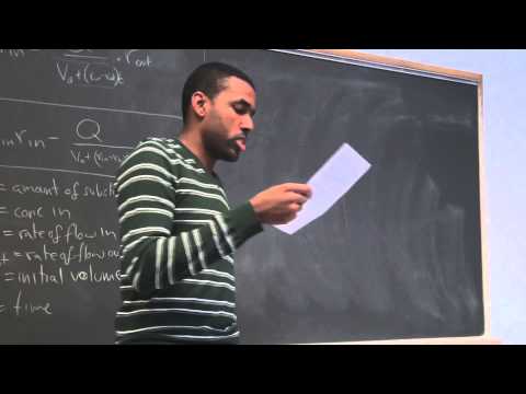 Math 391 Lecture 5 - Modeling with linear equations continued - Mixture Problems