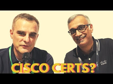 Future of Cisco Certifications: The start. Interview with Yusuf Bhaiji (Global Cisco Certifications)