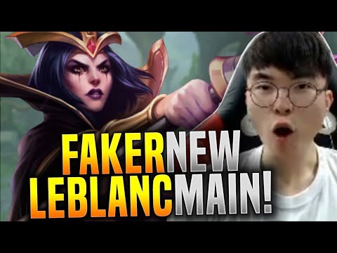 Faker Plays the New/Old Leblanc and it's Insane! - SKT T1 Faker Plays Leblanc Mid! | SKT T1 Replays