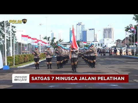 PRESISI UPDATE: PERSIAPAN PELATIHAN SATGAS TUJUH  MINUSCA 15/04/2025 (13.00)