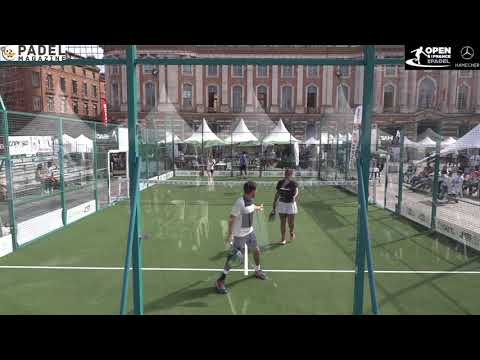 1/4 mixte - Godallier / De Barbeyrac vs Escalante / Dalmau - Open de France de Padel