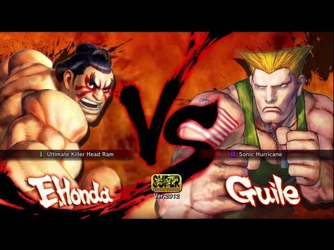 SSFIV AE 2012: Shoe Fish Hat (E.Honda) vs x Darth Guile x ( Guile)