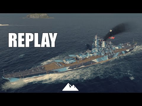YAMATO, wie positioniere ich mich am besten? - World of Warships | [Replay] [Deutsch] [60fps]