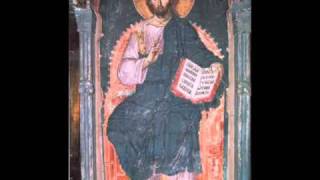 Muzikë Bizantine Shqip - Himni Kerubik i së Shtunës së Madhe - psal: Theodhor Peci.wmv