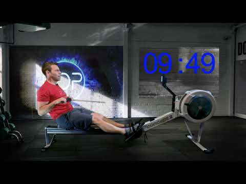 40 Minute Tempo Rowing Workout - 3x12 Min Intervals | Build Aerobic Fitness | RowAlong