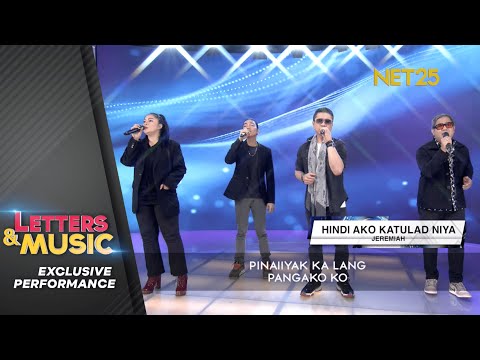 Jeremiah - Hindi Ako Katulad Niya (NET25 Letters and Music Performance)
