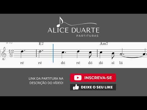Aliança (Tribalistas) | Tutorial | Aprenda a tocar com Partitura Facilitada + Playback