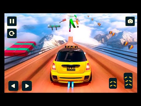 Impossible Taxi Car Stunts 3D Game #1 - GT Racing Car Games - Android Gameplay