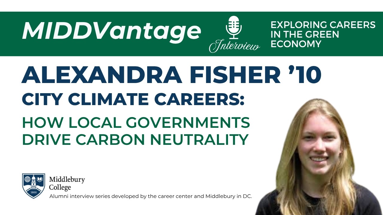 City Climate Careers: How Local Governments Drive Carbon Neutrality | MIDDVantage video thumbnail