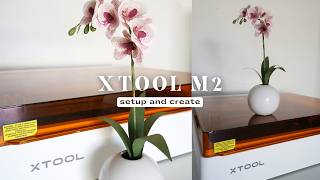 xTool M2 Color Craft Laser Machine Unboxing & Review | Beginner's First Look!
