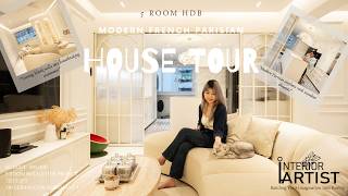 Inside Singapore's Most Elegant HDB | Modern French Parisian House Tour | I.A Impressions