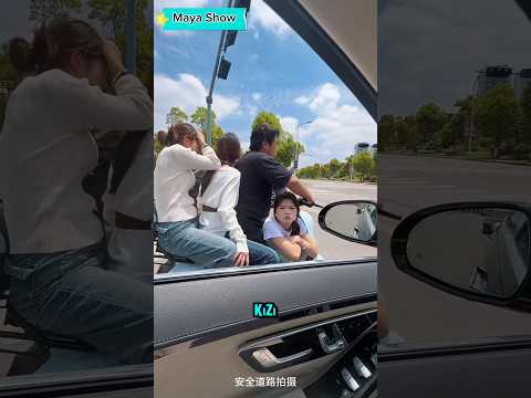 Şanssız Mercedes’li😂