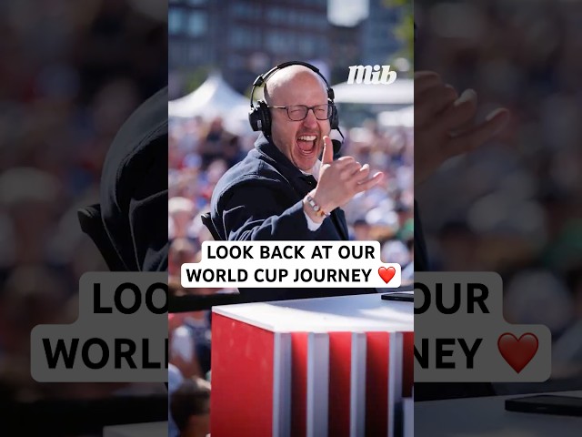 AND THAT’S A WRAP ON WORLD CUP 2026 AT MEN IN BLAZERS 🏆❤️